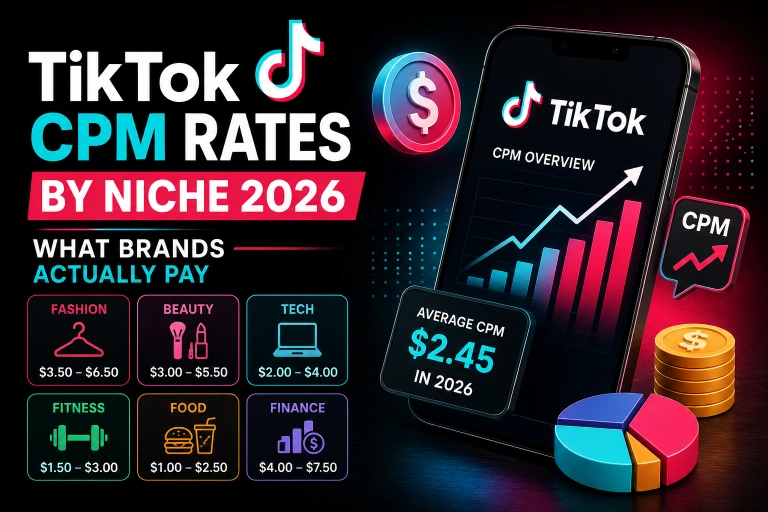 TikTok CPM Rates by Niche 2026: What Brands Actually Pay