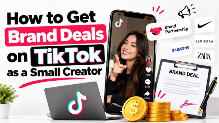 How to Get Brand Deals on TikTok as a Small Creator