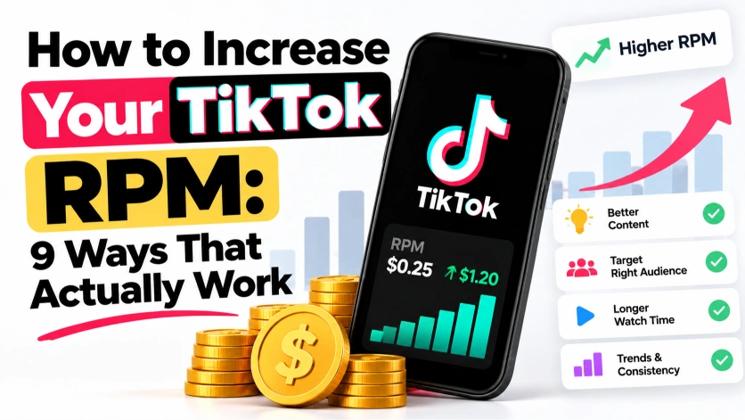 How to Increase Your TikTok RPM: 9 Ways That Actually Work