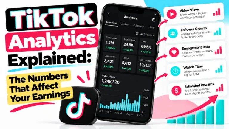 TikTok Analytics Explained The Numbers That Affect Your Earnings