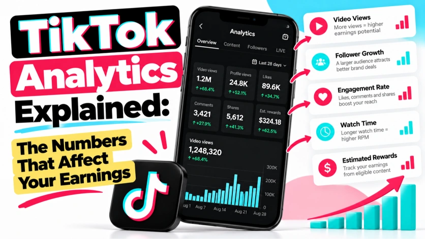 TikTok Analytics Explained The Numbers That Affect Your Earnings