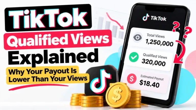 TikTok Qualified Views Explained: Why Your Payout Is Lower Than Your Views